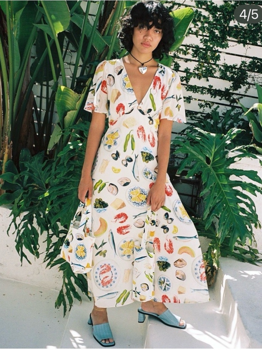 Lisa Says Gah Grace Tapas White Maxi Dress